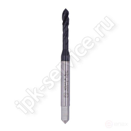 Метчик машинный с винтовой канавкой М 8*1,25 осн Р6М5К5 TiCN DIN371