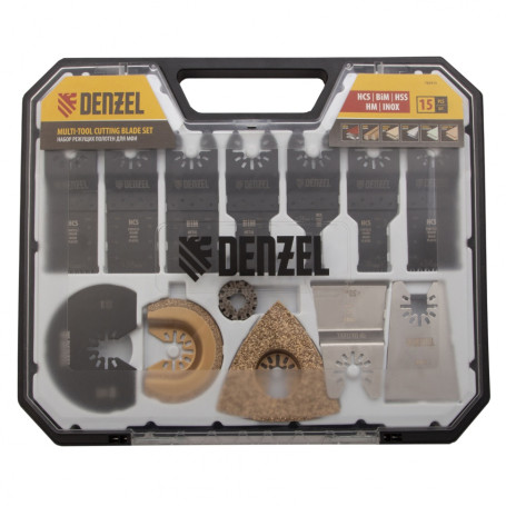 Universal set of nozzles for MFIs, 15 pcs Denzel