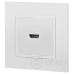Розетка ЭРА Elegance 14-3114-01М HDMI белый матовый