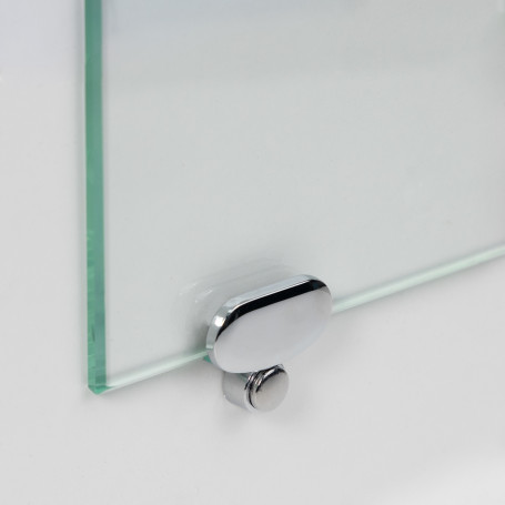 Mirror mount meth. AJ62 chrome (1kpl=4 pcs) AKS