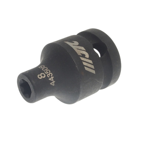 Головка торцевая 1/2" TORX E8 ударная JTC