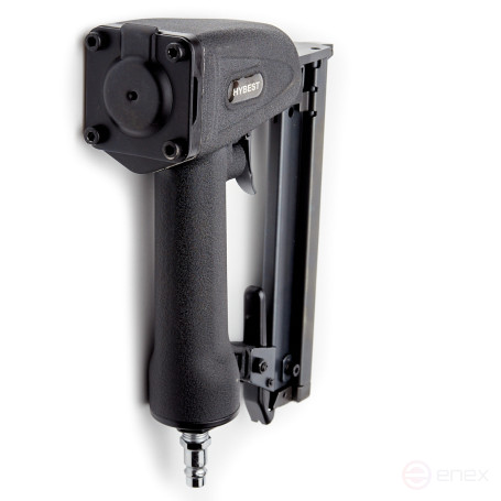 Пистолет скобозабивной для ротанга Hybest 425K (пневматический, скобы ротанг тип 400К 18Ga)