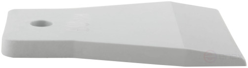 White rubber spatula 60 mm