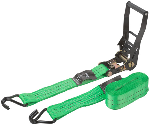 Load fastening strap, ratchet mechanism 230 mm, polyester tape 50 mm x 6 m, 2000 / 4000 kg