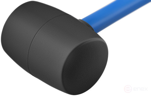 Rubber mallet, fiberglass handle 340 gr.