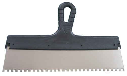 Toothed spatula "Standard" (blade width 150 mm), tooth 6 mm