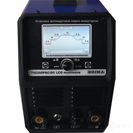 УСТ-КА ИНВ. АРГОН-ДУГ.СВАРКИ TIG 200P AC/DC LCD multiwave"BRIMA" с педалью