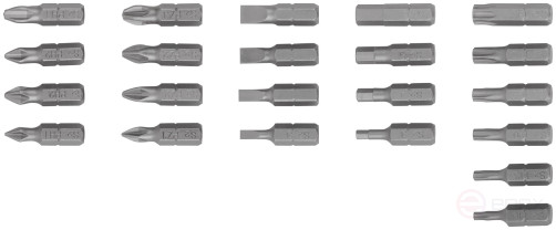 Набор бит в пластиковом боксе "Ёжик", Cutop profi, 23 предмета