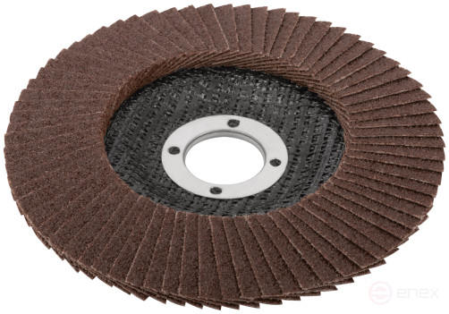 Круг лепестковый торцевой GreatFlex Plus (72 лепестка) 125 х 22,2 мм, P60