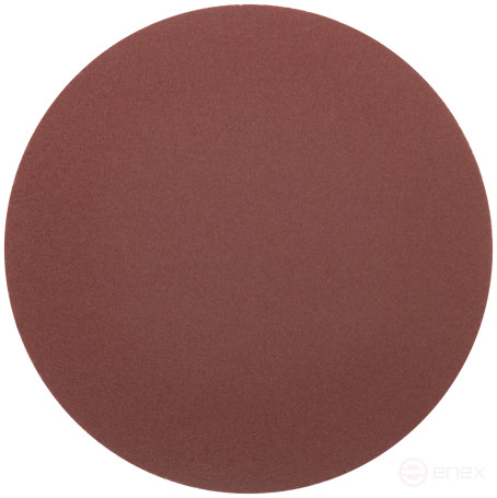 Круги шлифовальные сплошные (липучка), алюминий-оксидные, 125 мм, 5 шт. Р 180