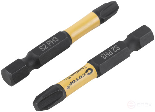 Набор торсионных бит, 2шт., CUTOP Profi Plus, PH3, 50 мм