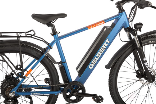 Электровелосипед Gelbert Navi 3 PRO, серый