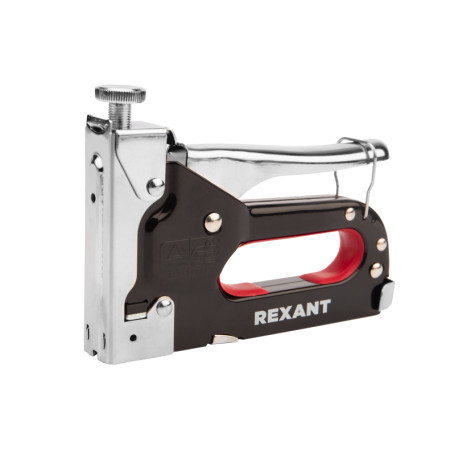 Metal furniture stapler with inserts 3 in 1 REXANT