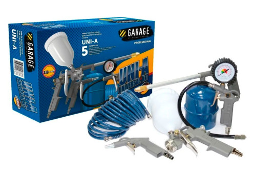 UNIVERSAL UNI-A (used) GARAGE paint tool kit