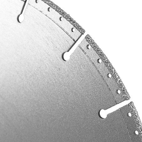 Diamond disc for cutting Messer F/V rail. Diameter 356 mm