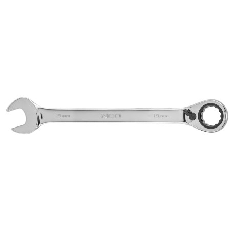Key combined with ratchet 19 mm, 09-331