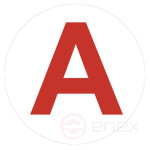 Самоклеящаяся этикетка ЭРА INFO-LLP-129 50х50мм А для маркировки аварийных светильников