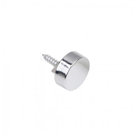 Полкодержатель для стекла мет. АК045 хром AKS