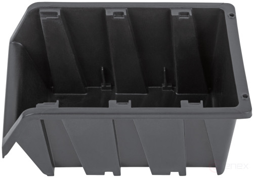 Набор Лотков для крепежа (15 шт. лотков 150х95х70 мм + 4 шт. планок), черные