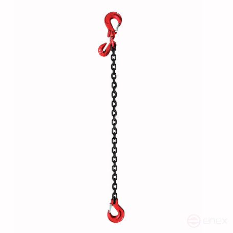 Sling hook-shortening hook 1SC OCALIFT 9t 3m chain glazed chain T8 10x30 for tightening cargo
