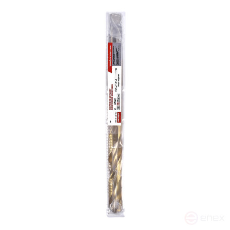 Drill bit 2118 Expert Ø 21.5 mm Morse Taper 2 M2 TIN (6542)/118° DIN 345 Plast box 1/10