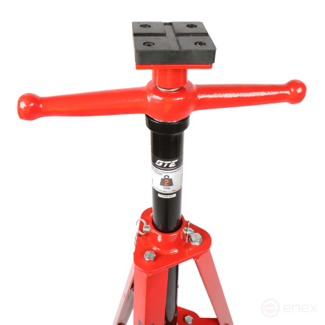 Стойка ремонтная 1.8т h=400-620мм высокая GTE