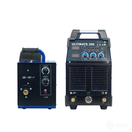 AuroraPRO ULTIMATE 350 inverter semi-automatic welding machine with closed feed mechanism (MIG/MAG+MMA)