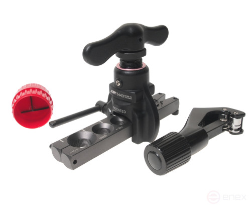 A set of tools for cutting and flaring JTC tubes