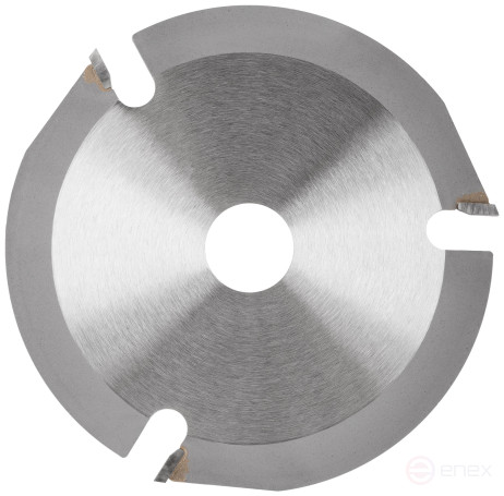 Диск пильный по дереву, посадочный диаметр 22,2 мм, 3 зуба с карбидными вставками, 125 мм