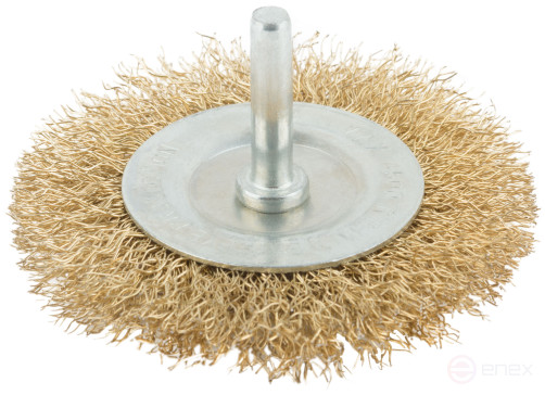 Corkscrew, "wheel" type, with a pin, 75 mm latuned steel wavy wire