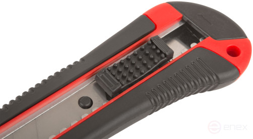 Нож технический "Тренд" 18 мм усиленный, прорезиненный