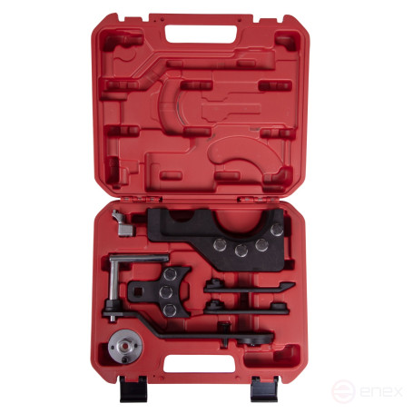 Набор фиксаторов распредвала / коленвала, VAG, кейс, 7 предметов МАСТАК 103-21117C