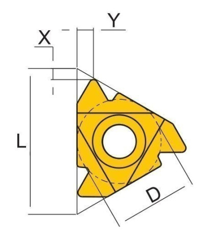 MMT16ERAG60 TC9110 Carbide Plate
