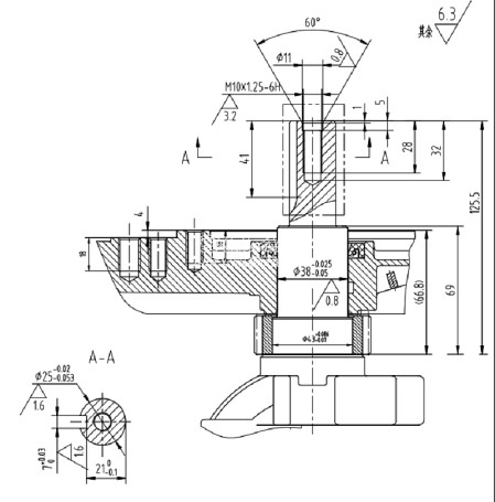 Коленвал LIFAN 13110/2V78F D25 мм Цилиндр (S type)