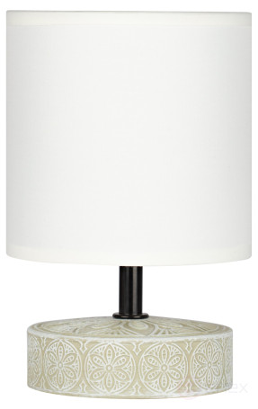 Rivoli Eleanor 7070-501 Table Lamp 1 * E14 40W ceramic beige, white