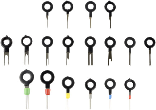 Pinout kit for connectors and contacts 18 pieces BERIL