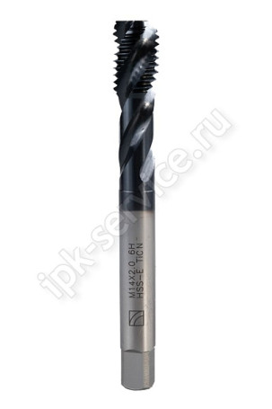 Метчик машинный с винтовой канавкой М18*2,5 осн Р6М5К5 TiCN DIN376