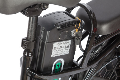 Электровелосипед Gelbert Khan 1, черный