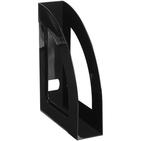 Paper tray vertical STAMP "Respect", black, width 70mm