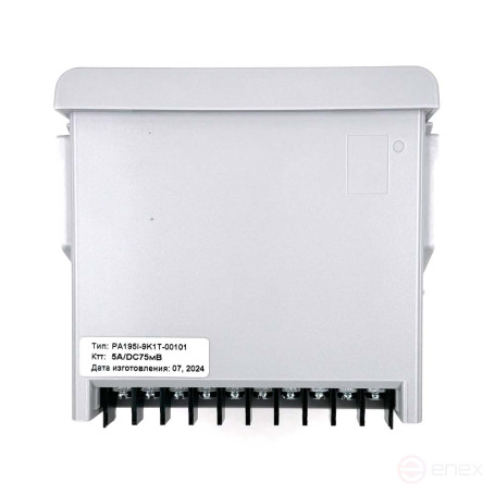 Ammeter PA195I-9K1T-00101-5A/75mV-4...20mA-K-0.2
