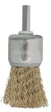 Кордщетка для дрели кистеобразная мягкая ПРАКТИКА 30 мм, хвост 6 мм (773-446)