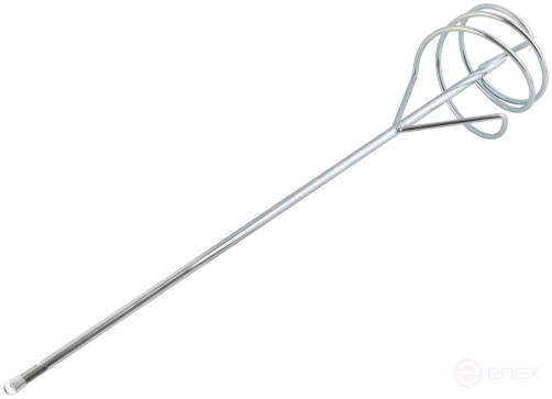 Миксер для строительных смесей оцинкованный Профи, хвостовик SDS-PLUS 120х600 мм