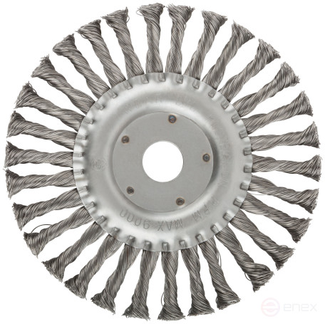 Corkscrew, "wheel" type, seat diameter 22.2 mm, 180 mm twisted steel wire