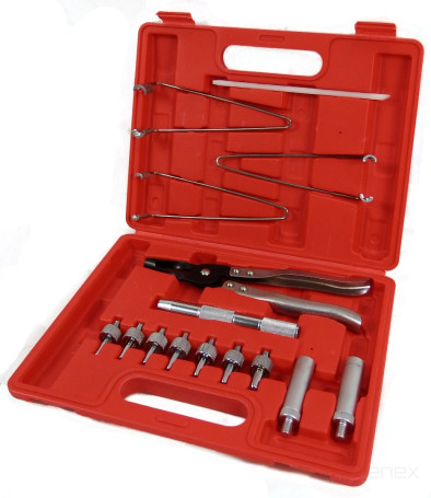 Pliers for removing and installing valve seals with holders TA-A1117 AE&T kit
