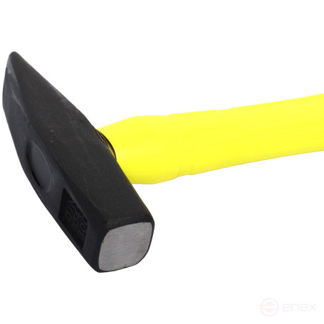 Молоток ER-20300: 300 гр., с фибергласовой рукояткой ЭВРИКА /1/36 NEW