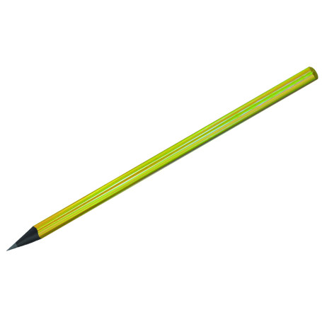 Pencil b/g Berlingo "Gradient Gold" HB, ebony, triangular, sharpened