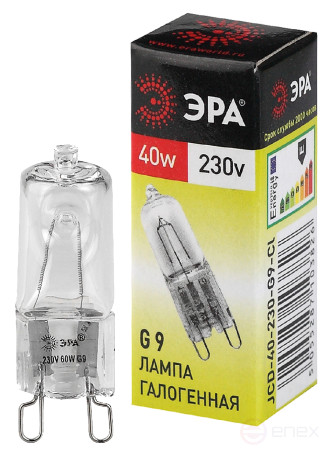 Halogen lamp ERA JCD-40-230V-G9-CL 40W Capsule Warm white light G9