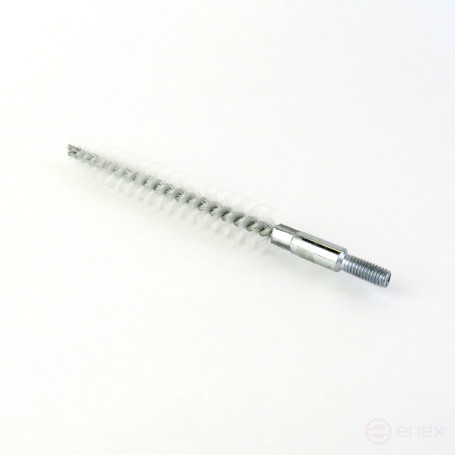 Ерш нейлоновый Д18, ворс 0,25, посадка М6 резьба (14-273) щетка для мягкой очистки и чистки отверстий, каналов, теплообменника, трубок, шлангов, оборудования в печных, дымоходных, котельных системах