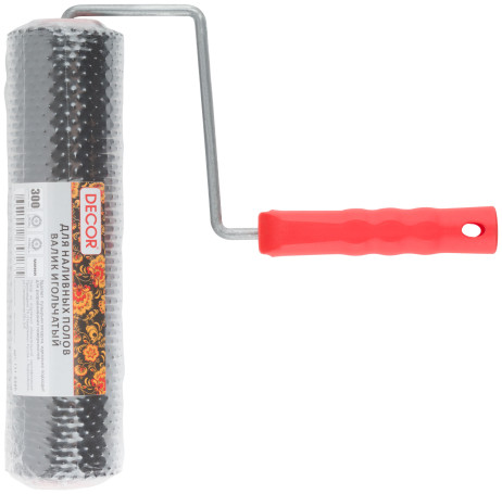 Plastic needle roller "Mini", diameter 78 mm, needle height 14 mm, 300 mm