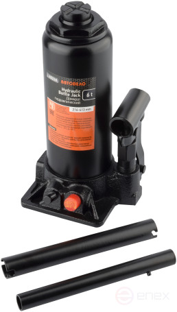 Домкрат гидр. 6.0т (216-413 мм в футляре) АвтоDело (43316)